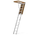 WIILAYOK Aluminum Attic Ladder - Li