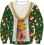 Male Ugly Christmas Sweater Shirt F