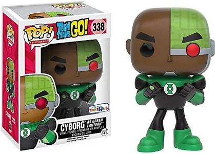 Funko- Teen Titans Go-Cyborg As Green Lantern Figurina, Multicolore, 10273
