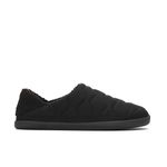 TOMS Women's Ezra Slipper, Black Quilted Felt, Numeric_7_Point_5