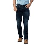 Spykar Men Dark Blue Cotton Comfort Fit Regular Length Jeans (Rafter)