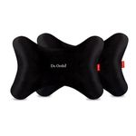 Dr.Ortho Orthopaedic Car Neck Rest Cushion Pillows, Memory Foam Car Seat Head Rest Pillow for Neck and Cervical, Support Relieves Neck Pain & Muscle, Ultrasoft Car Pillow for Comfortable Car Rides