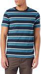 Farah Men's Agawam Striped T-Shirt, Blue, S