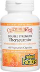 Natural Factors - CurcuminRich Theracurmin Double Strength, 60 Vegetarian Capsules