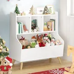 Curipeer Kids Bookshelf and Toy Sto