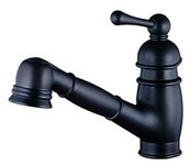 DANZE D457614BS Kitchen Faucet, Satin Black