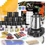 Complete Candle Making Kit with Wax