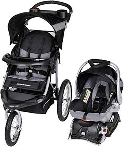 Baby Trend Expedition® Jogger Travel System with EZ Flex-Loc® Infant Car Seat, Millenium White