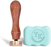 KAINSY Custom Soap Stamp, Personalized Soap Stamp for Homemade Soap, Create Unique Branding Logo, DIY Soap Imprint Signature Stamp, Personalized Gift for Soap Crafter, Handmade Soap Tool(3Inches)