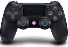 Me2u Ps-4 Dual Shock 4 Wireless Slim Controller/Wireless ps-4 Remote Controller for Ps-4 Pro | Android | ps-4 FAT | PC | IOS ( Colour - Black )