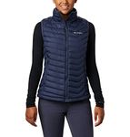 Columbia Women's Powder Lite Vest, Puffer Vest Body Warmer, Nocturnal, Size M