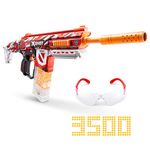 XSHOT Hyper Gel HPG-700, a Semi and Fully Automatic Blaster with 3,500 Hyper Pellets and a 700 capacity magazine. Protective eyewear included. Ages 14 & up by ZURU.