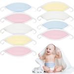 8 Pcs Baby Belly Band Newborn Infant Belly Wrap Comfort Cotton Belly Wraps for Baby Umbilical Cord Cover Band Umbilical Cord Belt Baby Belly Binder for 0-12 Months Babies Infant Boy Girl Gift, 4 Color