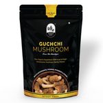 Shroom Boost Gucchi Mushroom|Kashmiri Morel Mushrooms|Nutrient-Rich, Heart-Healthy, And Versatile Culinary Delight|100% Natural And Organic|100 Grams - Dried