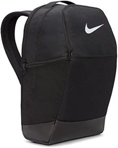 Nike DH7709-010 Nike Brasilia 9.5 Sports backpack Unisex BLACK/BLACK/WHITE, M, 24L