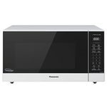 Panasonic NN-SN75LW cu.ft Cyclonic Inverter Countertop Microwave Oven 1250Watt Power with Genius Sensor Cooking, 1.6 cft, White