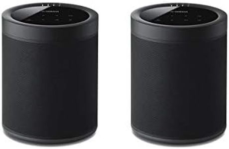 YAMAHA WX-021 MusicCast 20 Wireless Speaker, Black, Pair