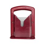Red Bagel Slicer, Bagel Cutter Home Bagel Cutter,Bagel Slicer for Large Bagel