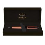Parker Ambient Rose Gold |Black Metal Trim |Ball Pen