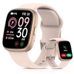 Smart Watch for Men Women, Bluetooth Calling, 1.83" HD Touch Screen Fitness Tracker, 100+ Sports Modes,Heart Rate Sleep Monitor， DIY Dial, IP68 Waterproof, Compatible with Android & iOS