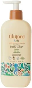 Tikitoro Kids Nourishing Body Wash | Pediatrician Approved | Vegan | Cleanses, Moisturizes & Nourishes Skin | Almond, Calendula, Pomegranate Extract | No Parabens & Sulphates, Age 4+ years (300ml)