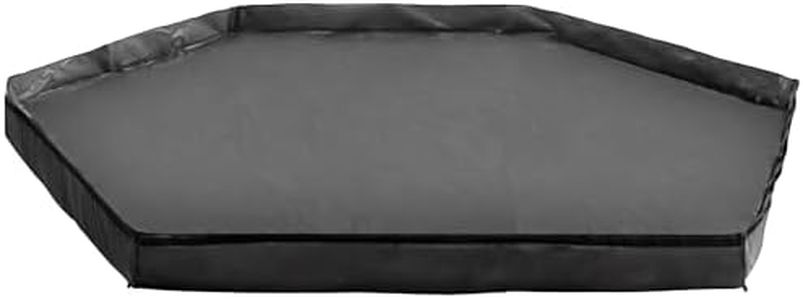 CLAM 150 x 150 Inch Removable Floor Tarp Covering Attachment Camping Accessory for Quick-Set Pavilion Camper Gazebo Screen Shelter Tent, Floor Only