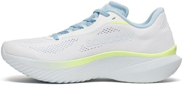 Saucony Women's Kinvara 15 Sneaker, White/Icemelt, US 8