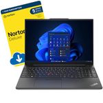 MESH Computers ThinkPad E16 Gen 1 16-inch Laptop (Intel Core i7-1355U (13th Gen), 24 GB RAM, 1000 GB SSD, Backlit Keyboard, Wi-Fi 6, Windows 11 Pro) includes Free Norton 360 Deluxe Antivirus Software