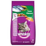 Whiskas Adult (1+ Years) Dry Cat Food, Tuna Flavour, 20 kg, Contains 41 Essential Nutrients, Complete & Balanced Nutrition for Adult Cats