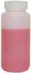 labForce 1155L48 Bottle, Wide Mouth Round, HDPE with PP Closure, 500mL, 12/Pack