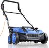 Hyundai 1800w Electric Lawn Scarifier/Aerator/Lawn Rake, 230v, 380mm Working Width, 5 Heights, 45l Grass Box & 10m Cable, Scarifier