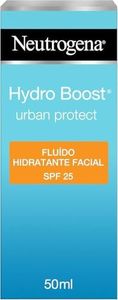 Neutrogena Hydro Boost Urban Protect, fluido hidratante facial SPF 25, 50 ml