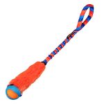 Tug-E-Nuff - Fauxtastic PowerBall Bungee | Durable Bungee Tug Toy for Dogs | Ideal for Interactive Dog Training and Dogs of all Ages | Made of Durable Faux Fur | 63cm (25 inches) in length