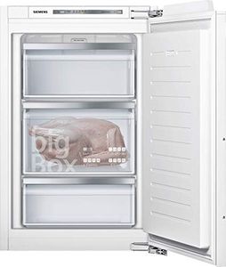 Siemens GI21VADD0 iQ500 Einbau-Gefrierschrank/D / 140 kWh/Jahr / 95 l/lowFrost/Big Box/LED-Innenbeleuchtung/Flachscharnier