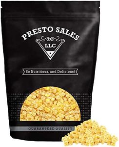 Ginger, Diced and Crystallized, Packed in 7 lbs. (112 oz.) Resealable Bag, Yummy Snack. Unsulphured, Nausea Relief, Soothes Sore Throat, Immunity Booster by Presto Sales LLC
