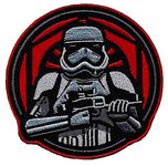 Storm Trooper Star Wars Darth Vader Helmet Hook Patch by Miltacusa