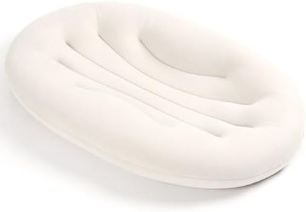 Happle sunny Baby Lounger for Newborn: Portable & Lightweight Pillow for Tummy Time Playtime & Diaper Changes - Skin-Friendly & Breathable for 0-12 Month Supervised Use