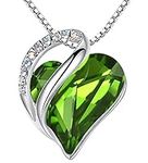 Leafael Infinity Love Heart Necklac