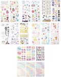 Zink Colorful & Decorative Sticker Sets for Instant Photo Paper Projects (Mint, Snap, Zip, Pop, Z2300) - 9 Unique Sets.