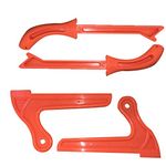 4pcs Safety Hand Protection Sawdust Wood Saw Push Stick Set For Carpentry Table
