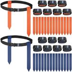 Flag Football Belts, Flags for Flag Football Set 14 Player, Flag Football for Kids Adults and Youth Training Equipment