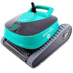 SereneLife - Automatic Robot Pool Cleaner, Pool Cleaning Robot with Three Motors, Wall Climbing, Cleans up to 50ft, Traps and Locks in All Sorts of Dirt and Debris