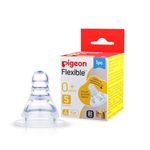 Pigeon Peristaltic Nipple S,For 0+ Month Babies,BPS Free,BPA Free