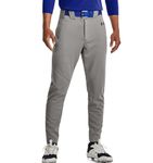 Under Armour Mens Utility Baseball Straight Leg Pant 22 , (080) Baseball Gray / / Black , Large