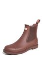 Hunter Men's Commando Chelsea Boots, Brown, 8