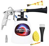 Practisol Car Interior Cleaner, Auto Detail Tools Car Detailing Kit(Needs Air Compressor) High Pressure Car Cleaning Gun Car Cleaning Kit for Vehicle Upholstery Carpet Seat