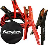 Energizer Jumper Cables for Car Battery, Heavy Duty Automotive Booster Cables for Jump Starting Dead or Weak Batteries with Carrying Bag Included (12-Feet (10-Gauge)