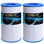 POOLPURE 2 x Spa Filter Replacement for Pleatco PRB35-IN, Unicel C-4335, Guardian 409-219, Filbur FC-2385, 03FIL1300, 17-2482, 25393, 303557, 817-3501, R173431, 35 sq.ft, 5 X 9 Drop in Hot Tub Filter