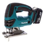 Makita DJV180RMJ 18V Li-Ion LXT Jigsaw Complete with 2 x 4.0 Ah Li-Ion Batteries and Charger Supplied in A Makpac Case