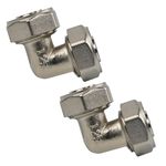 2PK-M8067 3/4" For MaxLINE Compressed Air Piping Elbow Fitting Double O-Ring Seal New